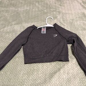 Gym shark vital crop long sleeve